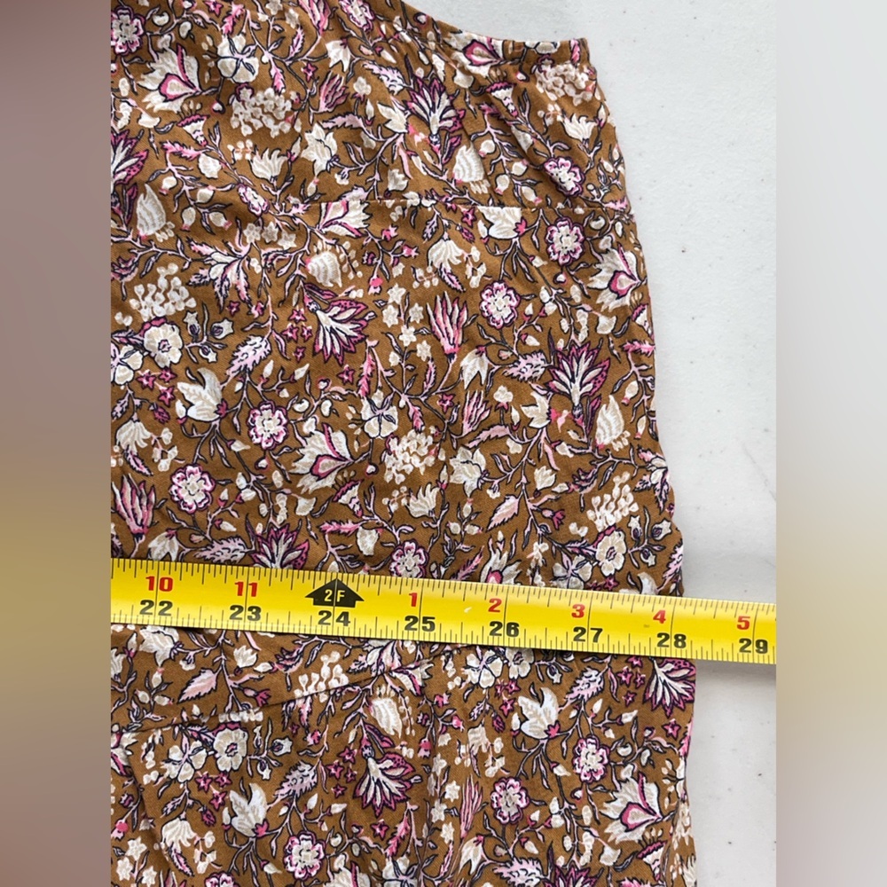 NWT Old Navy Tiered Swin Brown Floral Cami Dress Sz 4X - Picture 12 of 13
